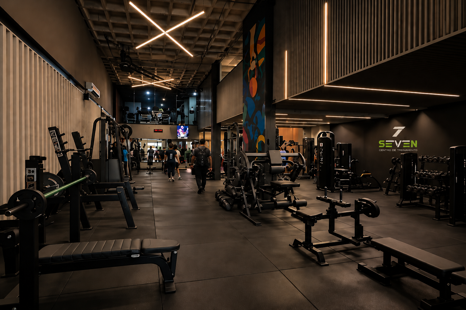 Ambiente de treinamento da Seven 1